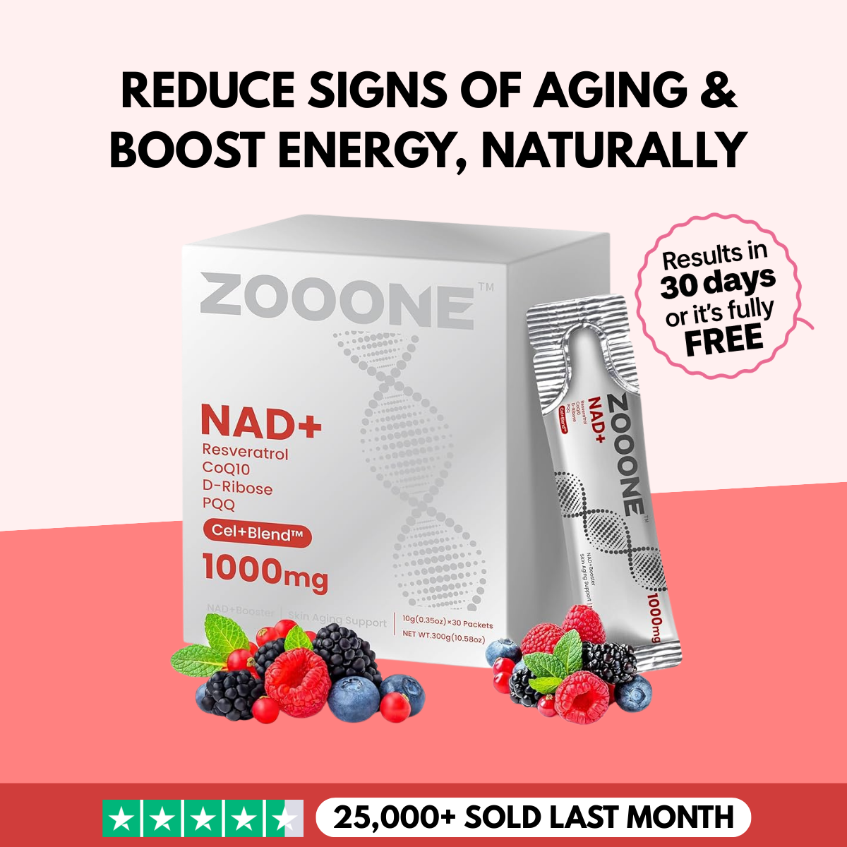 Revitali - Zooone NAD+ Drink Mix